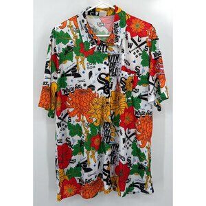 Chicago White Sox Destroyer Rocks Tag Hawaiian Shirt Adults Sz XL